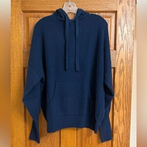 ALO Yoga Cashmere Deep Blue Hoodie